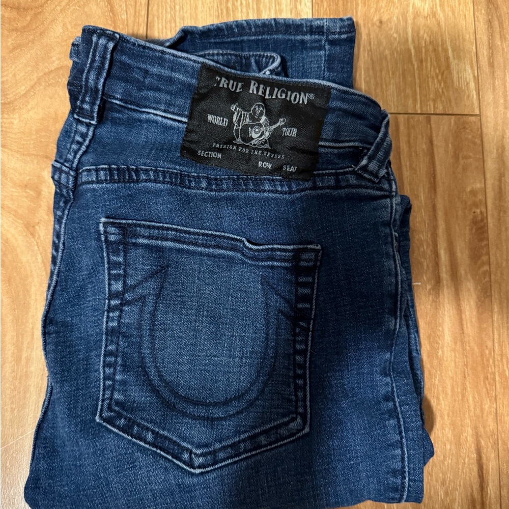 True Religion Becca's Bootcut Blue Jeans Size 27